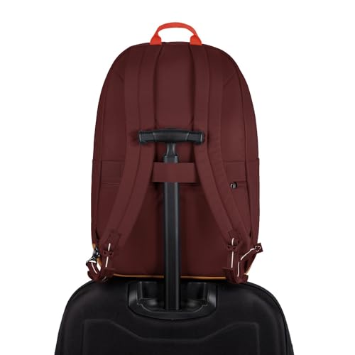 Image of Pacsafe GO 25L Anti Theft Backpack, Garnet Red