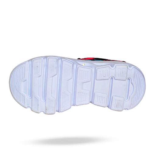 Tenis Feminino De Led Infantil Minnie Mouse Disney Meninas Cor:Preto;Tamanho:33