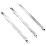 QWORK 12-Inch Tire Iron Set, 3 Piece Professional Tire Spoons Lever Bar for Easy Wheel Tires Installation,Tires Changing Tool