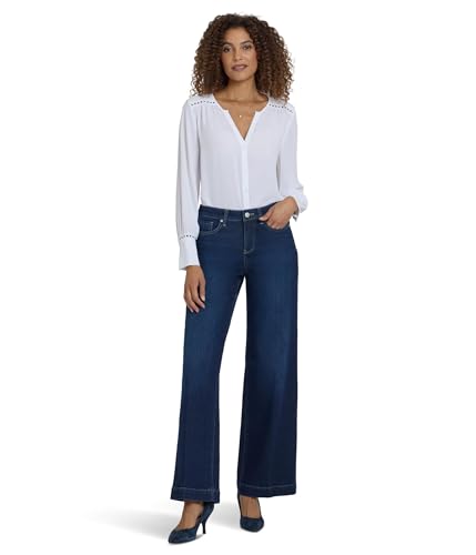 NYDJ Women's Teresa Wide Leg Jeans
