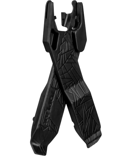 Topeak Power Lever Reifenheber Schwarz Fiberglas-Composite, Edelstahl, Gewicht: 45 g, Maße: 11,5 x 2,3 x 1,8 cm, 15400034