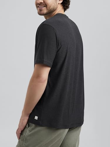 ODODOS Men's Performance T-Shirt - Stratum Tech Tee, Ultra Soft Moisture Wicking UPF 50+ Fitness Shirts - The Ascent Series3