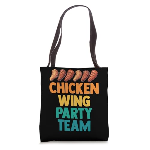 Funny Chicken Wing Party Tote Bag
