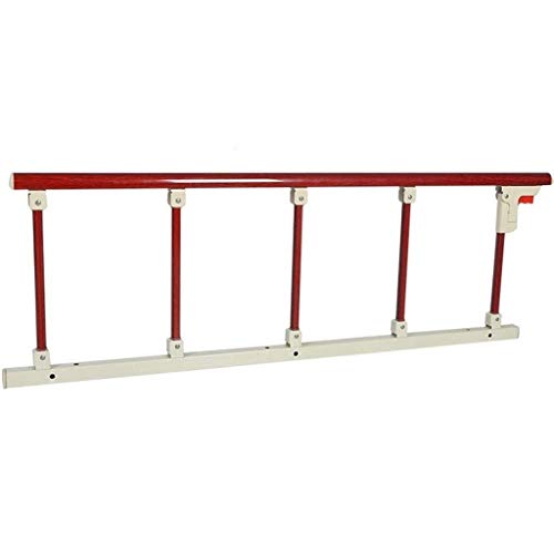 Barre de lit de protection style bois en aluminium robuste 120x40 - 2