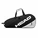 HEAD Elite 6R Combi Sac de Raquette de T Adulte Unisexe, Noir/Blanc