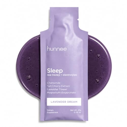 Sleep Raw Honey Supplement, Magnesium Glycinate, 14 Sachets 21g Pack