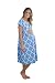 Gownies - Labor & Delivery Maternity Hospital Gown by Baby Be Mine Maternity, Hospital Bag Must Have, Best Baby Shower Gift (S/M pre pregnancy 0-10, Marin)