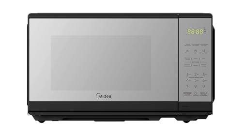 La Mejor Recopilación de Microondas Coppel de esta semana. 49 Horno de microondas MMDF07S2MB Midea 0.7 pies cúbicos (20L) Practia, negro puerta espejo