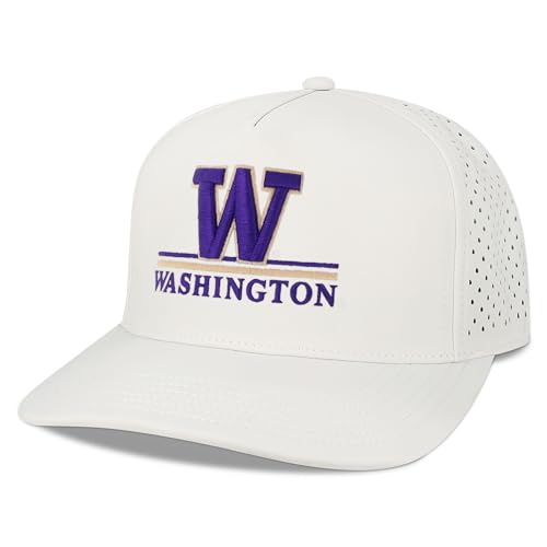 Gorra Legacy NCAA Washington Huskies blanca unisex miniatura 1