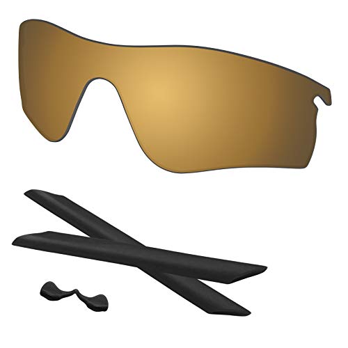 Image of RadarLock Path Lenses & Rubber Kits Replacement for Oakley Sunglass OO9181 Polarized
