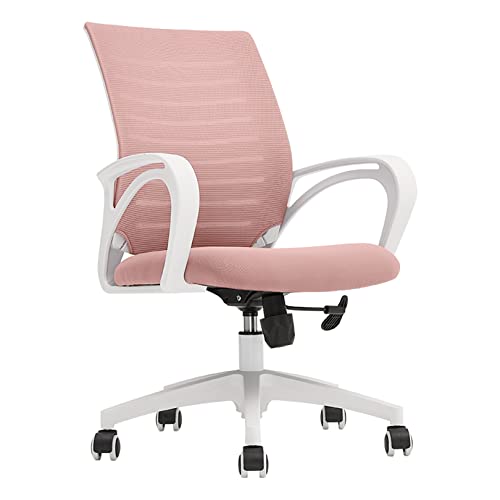 Chaise de bureau dossier maille mi-hauteur et siège pivotant