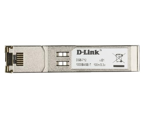 Modulo D-Link MiniGBIC 1 puerto 1000Base-T Copper transmetteur SFP