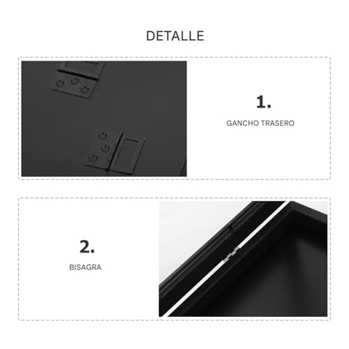 ZHUMCCY Marco Expositor Para Camisetas Deportivas | Soporte De Pared Para Camisetas De Fútbol En Madera | Caja De Almacenamiento Antipolvo Para Ropa Deportiva Para Casa Estudio Sala Dormitorio Hombres