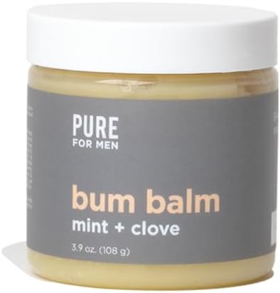 Pure for Men Stay Ready Fiber (120 Count), Bum Balm & Reset (30 Count) Bundle