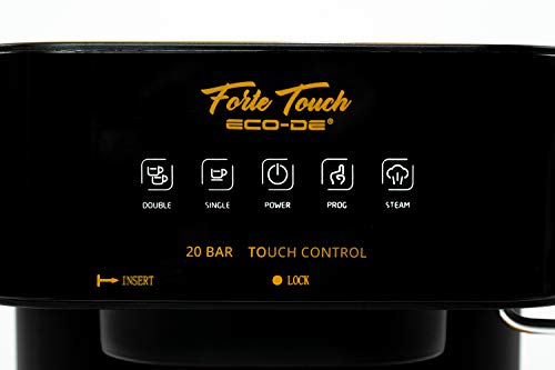 ECODE PACK Espressomachine FORTE TOUCH + FORTE GRINDER Elektrische molen. Bereid je eigen koffie van de maling. - Image 5