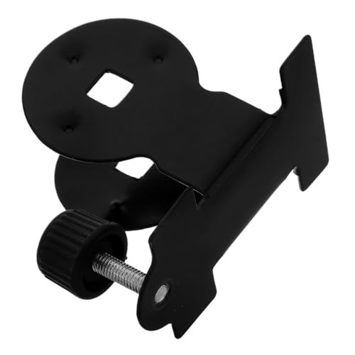 Toyvian Folding Music Stand Back Plate for Sheet Music and Books Compact Desktop Book Stand for Musicians and Students Versatile Support for Concerts and Practice Black