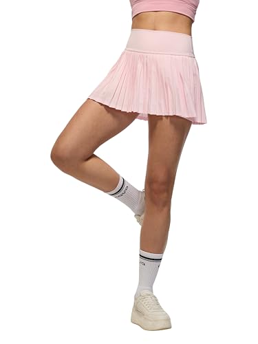 Image of CAVA Plie Pleated Skort for Women | High-Waist Athletic Skort with Built-in Shorts & Pockets | Sweat-Wicking Activewear