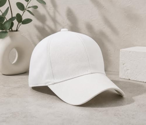 Image of Bindian Unisex Baseball Cap for Men Women, Adjustable Strap Cotton Hat, Breathable Lightweight Casual Sports Cap, Sun Protection Curved Brim, Everyday Wear for Travel Gym Outdoor Activities