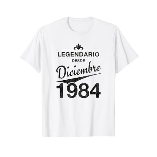40 cumpleaños Nacido en Diciembre de 1984 Vintage 40 años Camiseta