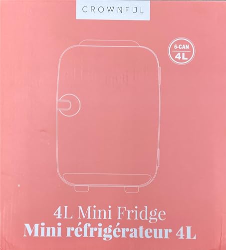 CROWNFUL Mini Fridge CF-PC4LBLK の商品画像 10