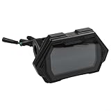 Construction durable : fabriqué à partir d'un boîtier en plastique résistant avec des dimensions de 134 x 72 mm et pesant seulement 220 g, cet écran léger mais durable résiste aux vibrations quotidiennes et aux intempéries tout en ajoutant un encombrement minimal à votre configuration de guidon.