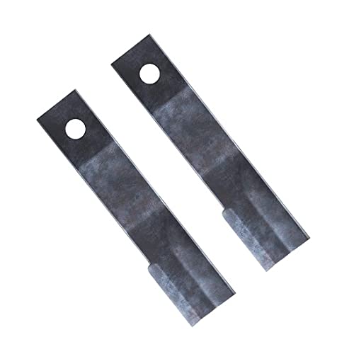2 Replacement JD Rotary Cutter Blade 28" Long x 4" Wide x 0.5" Thick w/1.5" Hole W48578