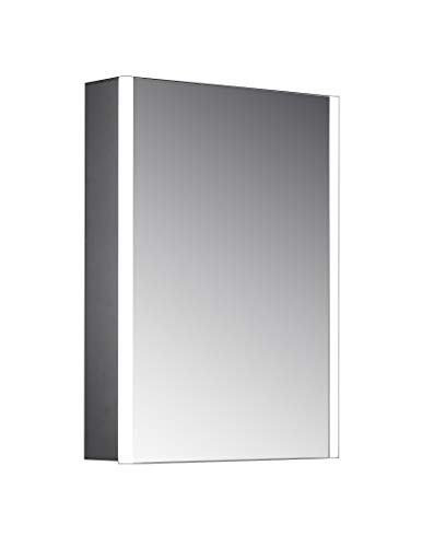 Keenware KBM-101 LED Bathroom Mirror Cabinet with Shaver Socket; 500x700mm Keenware KBM-101 LED Bathroom Mirror Cabinet with Shaver Socket; 500x700mm