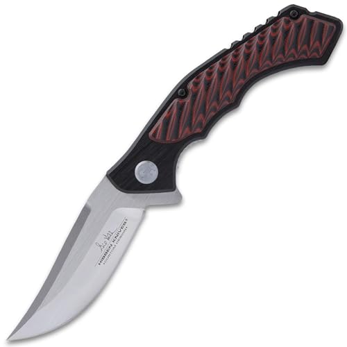 Hibben Red Whirlwind Pocket Knife