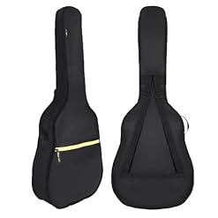40/41/42 Inch Acoustic & Classical Guitar Dust Cover Gig Bag, 600D Waterproof Nylon Fabric, Soft Guitar Backpack Case with Large Front Pocket & Adjustable Strap, Lightweight Foldable for Travel - Les Beatles, Paul McCartney, John Lennon, RIngo Starr, George Harrison