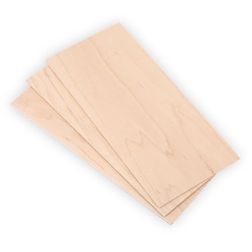 3PCS Maple Veneer Guitar Neck Shims for DIY