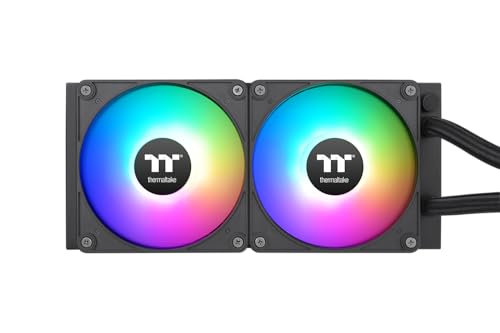 Thermaltake 240mm CPU本格水冷クーラー Amazon | Thermaltake TOUGHLIQUID 240 ARGB Sync -Turquoise