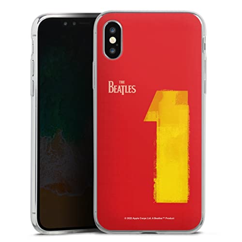 DeinDesign Coque Slim Compatible avec Apple iPhone X Coque Ultra Fine Coque en Silicone Ultra Fine The Beatles Bande Musique - Les Beatles, Paul McCartney, John Lennon, RIngo Starr, George Harrison DeinDesign Coque Slim Compatible avec Apple iPhone X Coque Ultra Fine Coque en Silicone Ultra Fine The Beatles Bande Musique