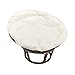TDHLW Papasan-Schonbezug, Papasan-Kissenbezug, Nur Papasan-StuhlkissenbezüGe, Outdoor-Indoor-Kissen, Wasserdichter Schonbezug füR Papasan-Weidenei-Stuhl,Waterproof 2,63 * 63in