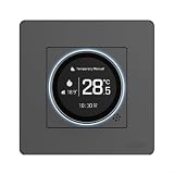 Knopf-Thermostat Star, für Ring-Serie, WiFi-Controller mit einstellbarer Helligkeitsanzeige, hoher niedriger Schutz, für Wasser elektrisch (GB-Weiß)
