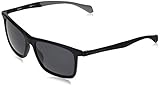  Boss 1078/S, Gafas de Sol Hombre, Matte Black, 57