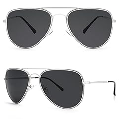 Silver Frame/Grey Lens