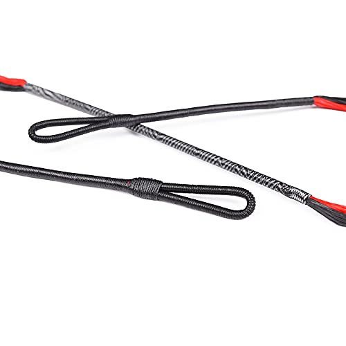 NIKA ARCHERY 26.5 inch Crossbow String Replacement Strings for Crossbow 175 lbs,28 Stands HMPE 1600D - Image 4