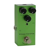 Compact and Portable Design: Super mini size metal shell pedal with LED indicator, easy to carry and operate for musicians on the go. 10 Versatile Effects: Choose from Vintage Overdrive, Drive, Crunch Distortion, US Dream, Classic Chorus, and more fo...
