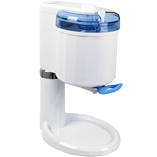 Gino Gelati GG-45W-Blue Creamy 4in1 Softeismaschine, Eismaschine, Frozen Yogurt-Milchshake Maschine, Flaschenkühler – Bild 3