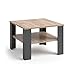 Produktbild Vicco Couchtisch Homer 60x60 - Wohnzimmer Sofatisch Kaffeetisch 3 Farbvarianten +++ Beistelltisch - mit Ablagefach - Top Design +++