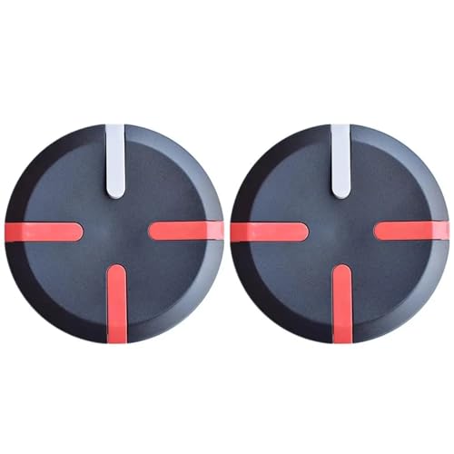 MKVAXR Cubierta Decorativa for Cubo de Rueda, for Xiaomi, 9, for Ninebot, for Mini, Accesorios for Cubierta de Cubo de Rueda de Scooter eléctrico Pro Balance Reflector para tapacubos(Schwarz)
