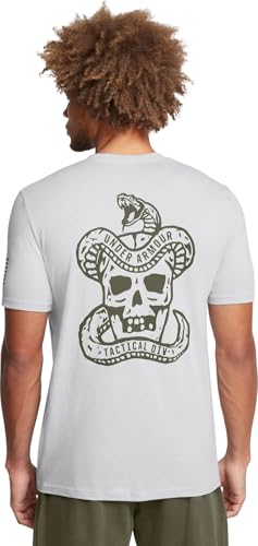 Under Armour 1386724-11-MD Tac Divison SS T Mod Gray MD