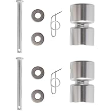 2Pcs Trailer Tailgate Lift Assist Rollers Replacement, luminum Alloy Rollers Pins Washers Rings for Gorilla-Lift Trailer Tailgate