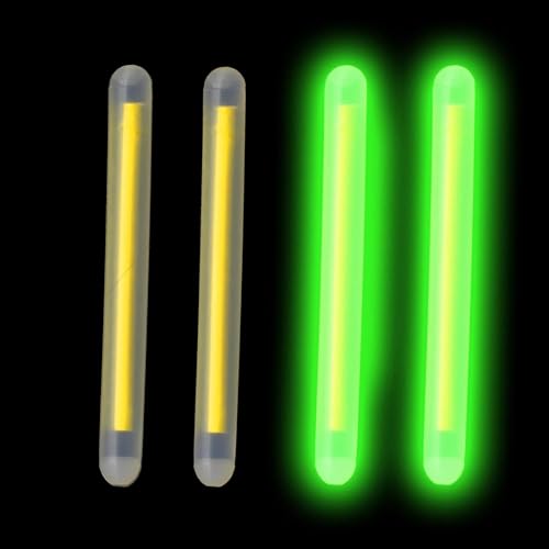 Valkyrie 50 Adet Kutulu Extra Aparatlı Fosfor Fitili - 39x4,5mm XXL boy - Glow Sticks - Yem İçi, Olta Ucu, Şamanda