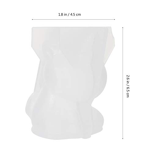 HEMOTON Molde de silicone de unicórnio 3D molde de resina de animal para projetos de artesanato, vel