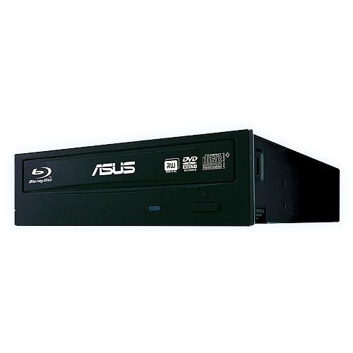 Asus BC-12B1ST Silent internes Blu-Ray Combo Laufwerk (12x BD-R Lesen, 16x DVD±R, 8x DVD±R DL, 12x DVD-RAM), Retail, Schwarz