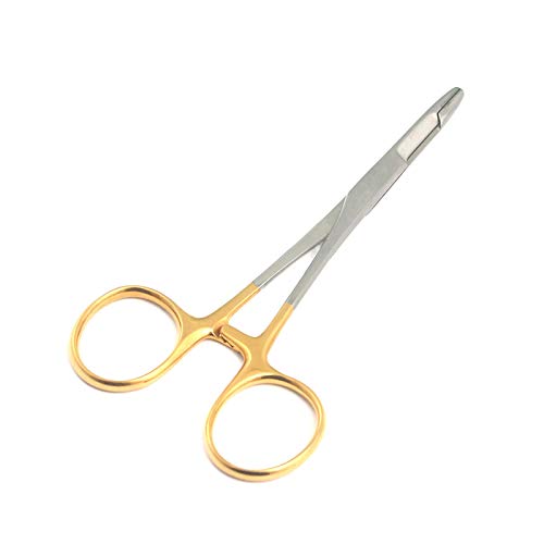 LAJA IMPORTS Tungsten Carbide Olsen HEGAR Needle Holder 4 1/2 INCHES
