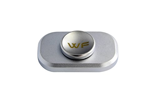 WeFidget Original The Bar Premium Hand Spinner, Designed for Stress and Anxiety Relief. (Silver)