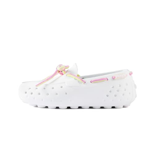 Image of People Footwear Senna Kids - Waterproof Slip-On Rubber Loafers, Lightweight Durable Boat Shoes for Boys & Girls, Non-Slip Water Shoes for Outdoors