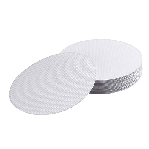 CONGARTENO 30 Pcs Non Slip Round Bathtub Stickers Adhesive Decals for Bathroom Tubs Wear Resistant Design for Shower Floors and Slippery Surfaces